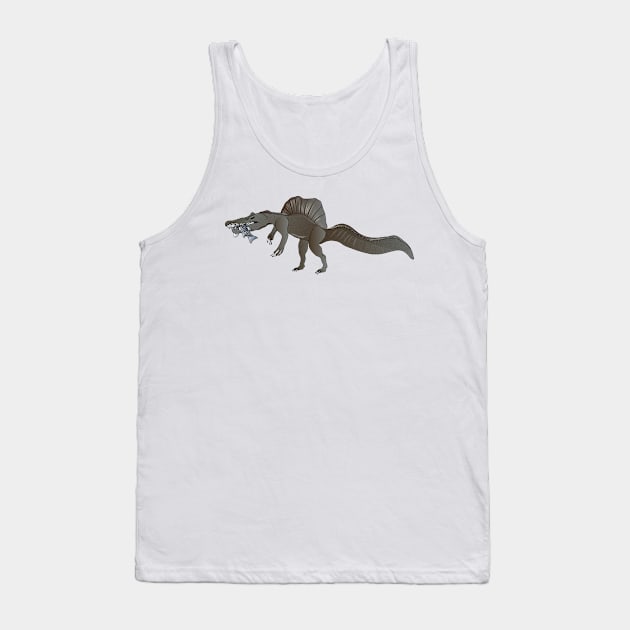 Spinosaurus 2020 scientific discovery Tank Top by FabuleusePlanete